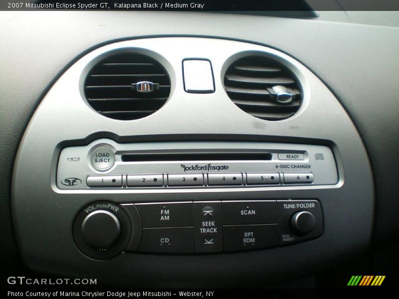 Kalapana Black / Medium Gray 2007 Mitsubishi Eclipse Spyder GT