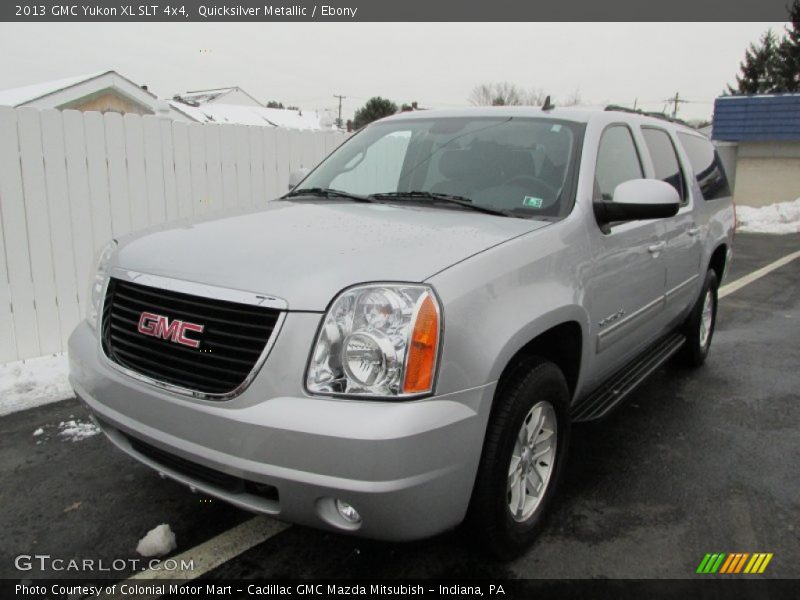 Quicksilver Metallic / Ebony 2013 GMC Yukon XL SLT 4x4