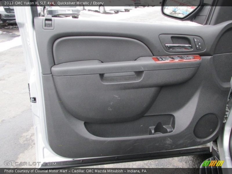 Quicksilver Metallic / Ebony 2013 GMC Yukon XL SLT 4x4