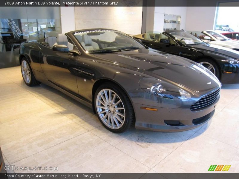 Meteorite Silver / Phantom Gray 2009 Aston Martin DB9 Volante