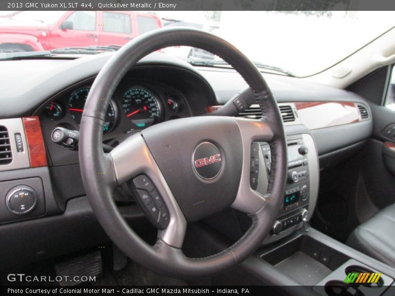 Quicksilver Metallic / Ebony 2013 GMC Yukon XL SLT 4x4