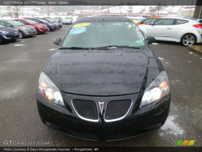 Black / Ebony 2007 Pontiac G6 GTP Sedan