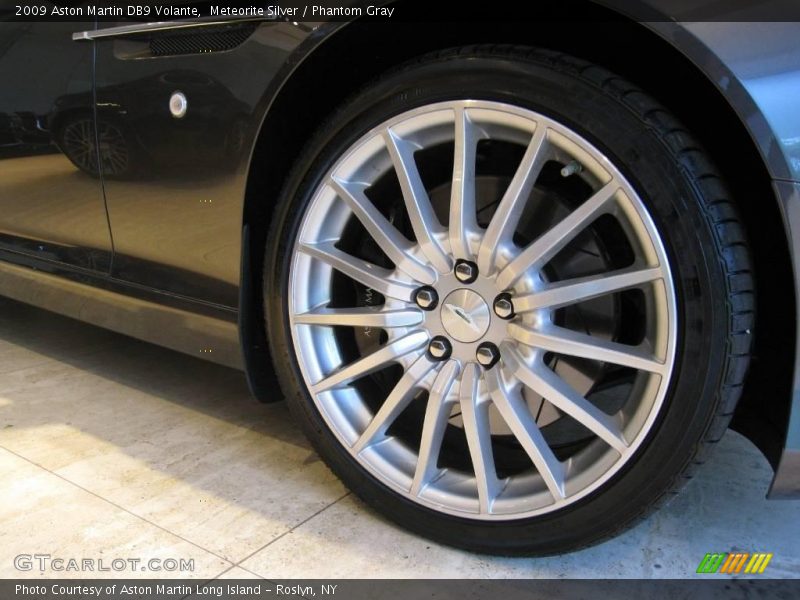 Meteorite Silver / Phantom Gray 2009 Aston Martin DB9 Volante