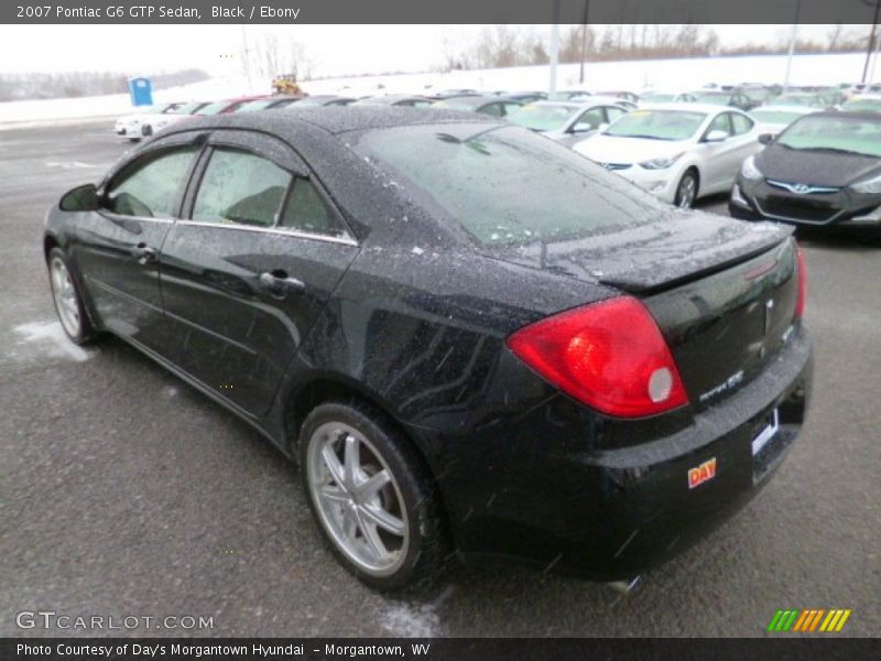 Black / Ebony 2007 Pontiac G6 GTP Sedan