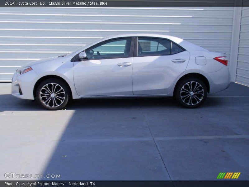  2014 Corolla S Classic Silver Metallic