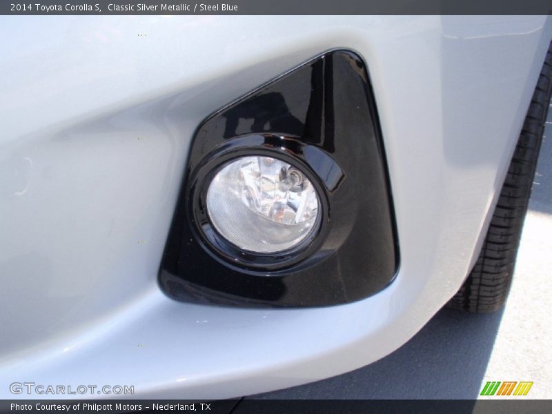 Classic Silver Metallic / Steel Blue 2014 Toyota Corolla S