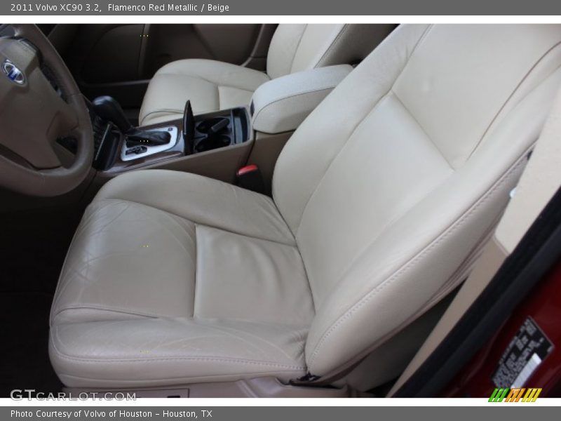 Flamenco Red Metallic / Beige 2011 Volvo XC90 3.2