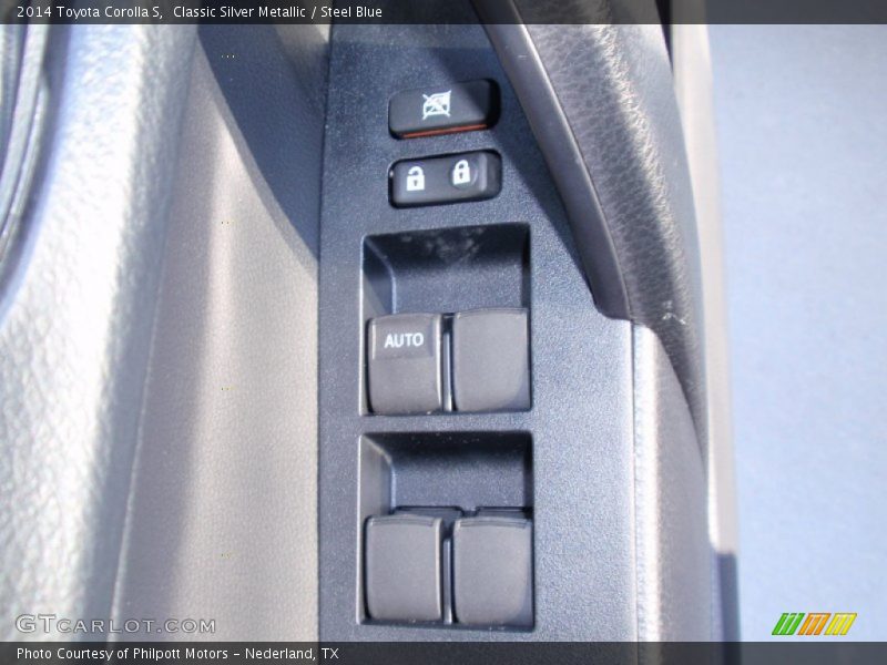 Classic Silver Metallic / Steel Blue 2014 Toyota Corolla S