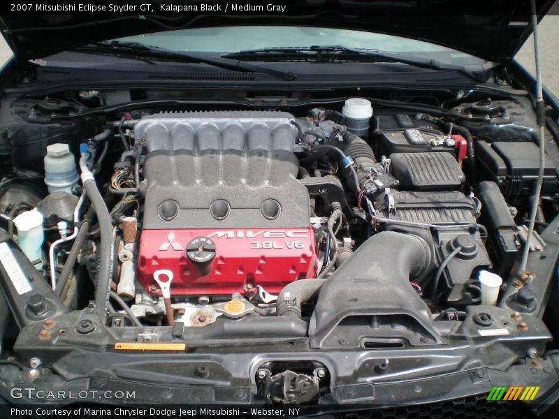 Kalapana Black / Medium Gray 2007 Mitsubishi Eclipse Spyder GT