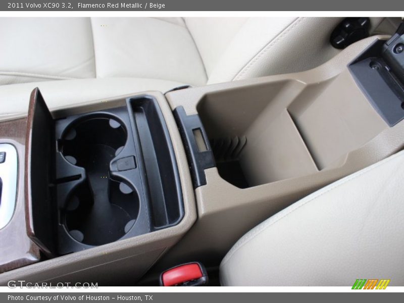 Flamenco Red Metallic / Beige 2011 Volvo XC90 3.2