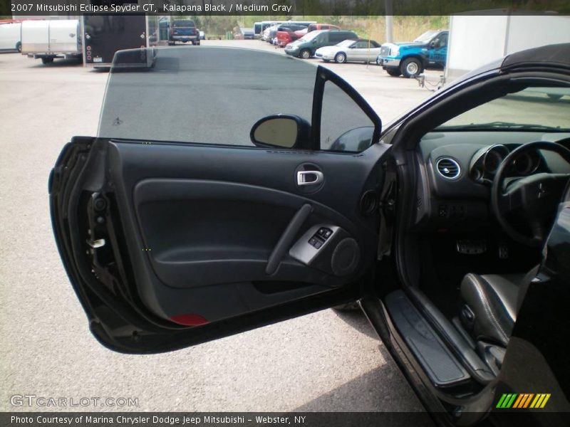 Kalapana Black / Medium Gray 2007 Mitsubishi Eclipse Spyder GT