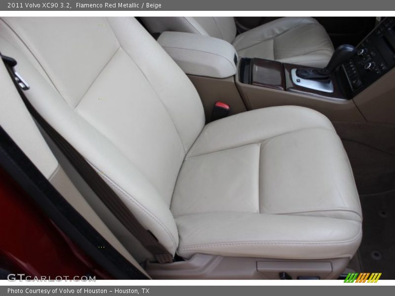 Flamenco Red Metallic / Beige 2011 Volvo XC90 3.2