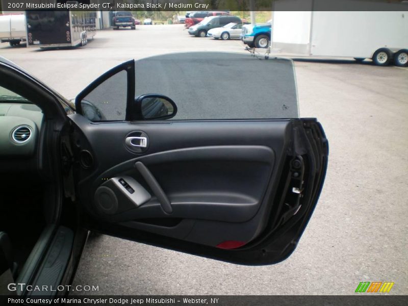 Kalapana Black / Medium Gray 2007 Mitsubishi Eclipse Spyder GT