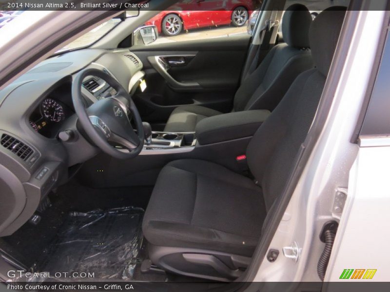 Brilliant Silver / Charcoal 2014 Nissan Altima 2.5