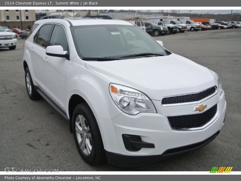 Summit White / Jet Black 2014 Chevrolet Equinox LT