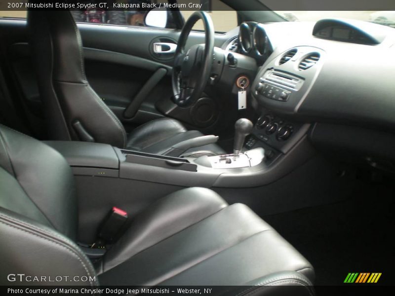 Kalapana Black / Medium Gray 2007 Mitsubishi Eclipse Spyder GT
