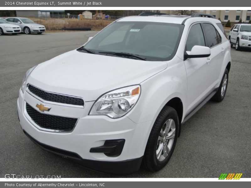 Summit White / Jet Black 2014 Chevrolet Equinox LT