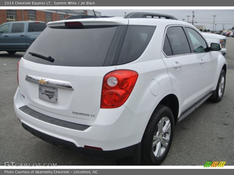 Summit White / Jet Black 2014 Chevrolet Equinox LT