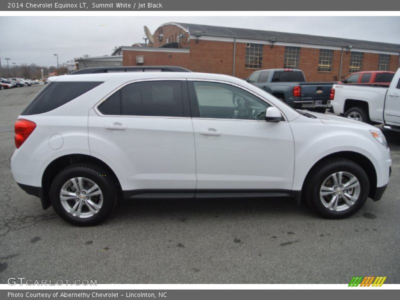 Summit White / Jet Black 2014 Chevrolet Equinox LT