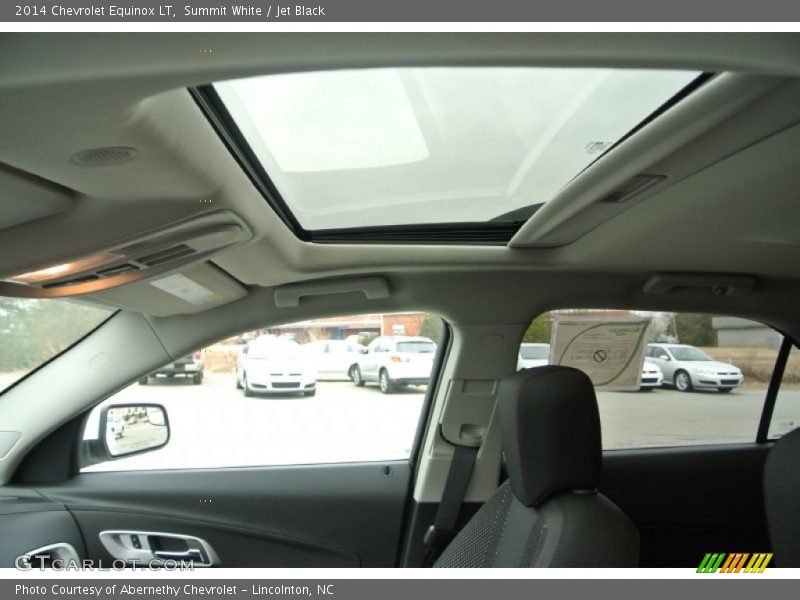 Summit White / Jet Black 2014 Chevrolet Equinox LT