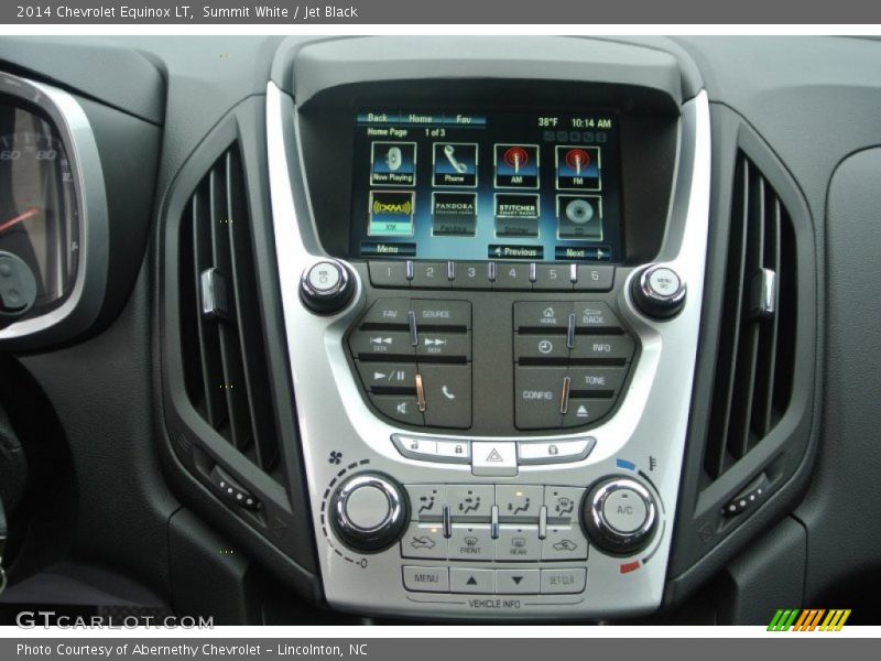 Summit White / Jet Black 2014 Chevrolet Equinox LT