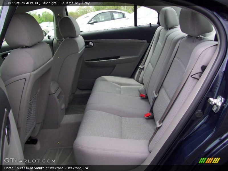 Midnight Blue Metallic / Gray 2007 Saturn Aura XE