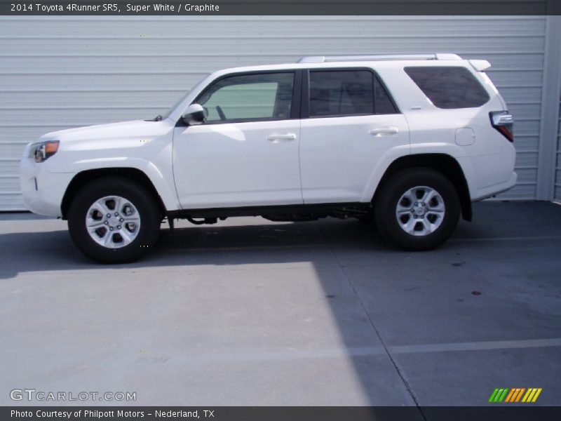 Super White / Graphite 2014 Toyota 4Runner SR5