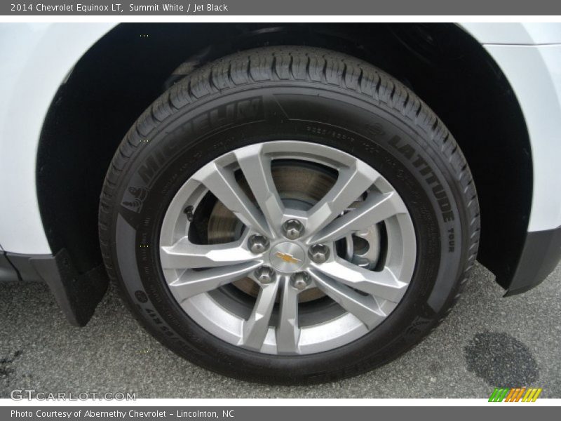 Summit White / Jet Black 2014 Chevrolet Equinox LT