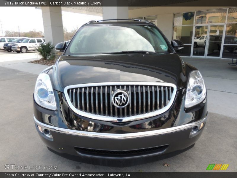 Carbon Black Metallic / Ebony 2012 Buick Enclave FWD