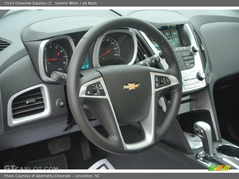 Summit White / Jet Black 2014 Chevrolet Equinox LT