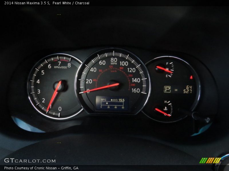Pearl White / Charcoal 2014 Nissan Maxima 3.5 S