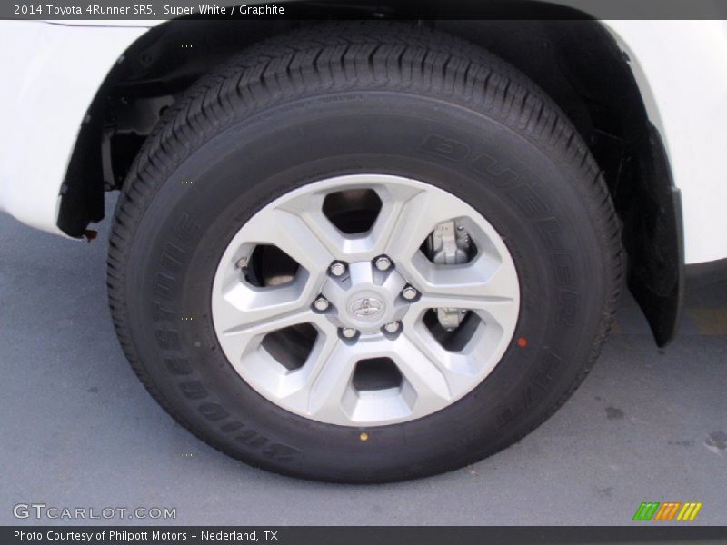 Super White / Graphite 2014 Toyota 4Runner SR5