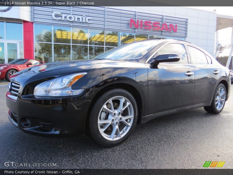 Super Black / Charcoal 2014 Nissan Maxima 3.5 SV