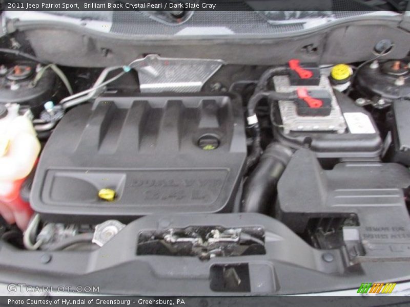 Brilliant Black Crystal Pearl / Dark Slate Gray 2011 Jeep Patriot Sport