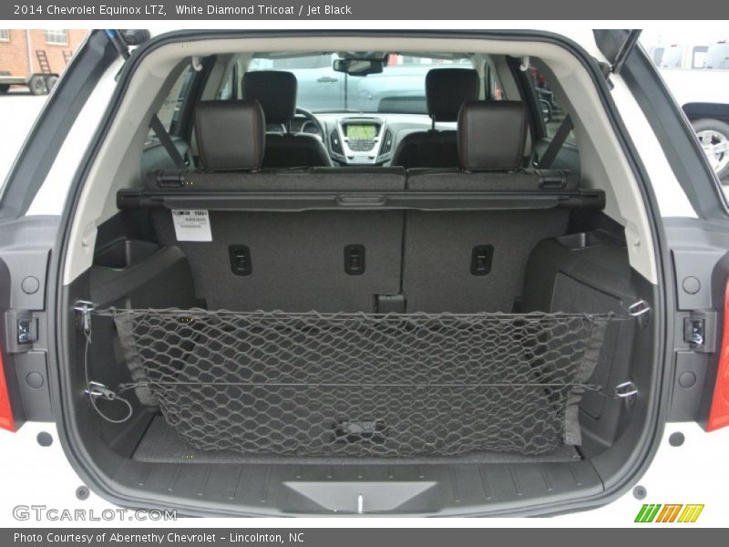 White Diamond Tricoat / Jet Black 2014 Chevrolet Equinox LTZ