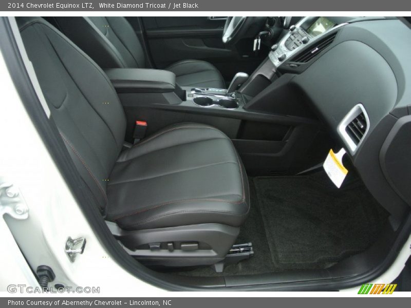 White Diamond Tricoat / Jet Black 2014 Chevrolet Equinox LTZ
