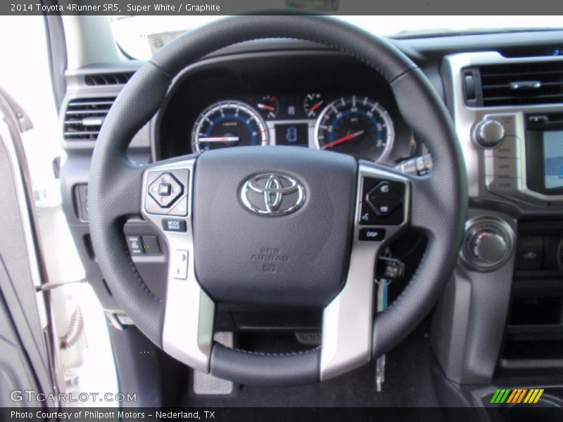 Super White / Graphite 2014 Toyota 4Runner SR5