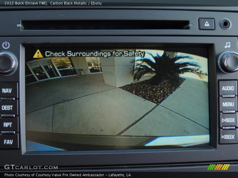 Carbon Black Metallic / Ebony 2012 Buick Enclave FWD