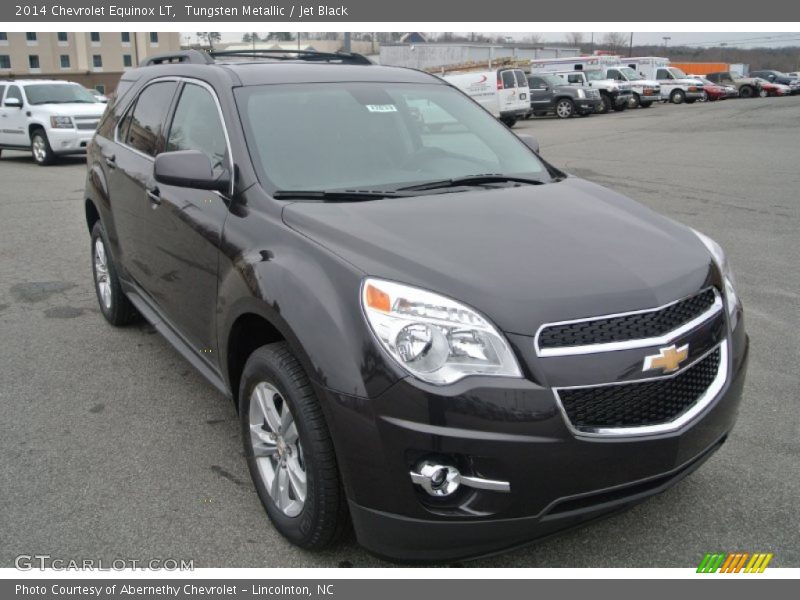 Tungsten Metallic / Jet Black 2014 Chevrolet Equinox LT