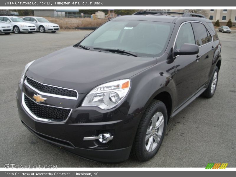 Tungsten Metallic / Jet Black 2014 Chevrolet Equinox LT