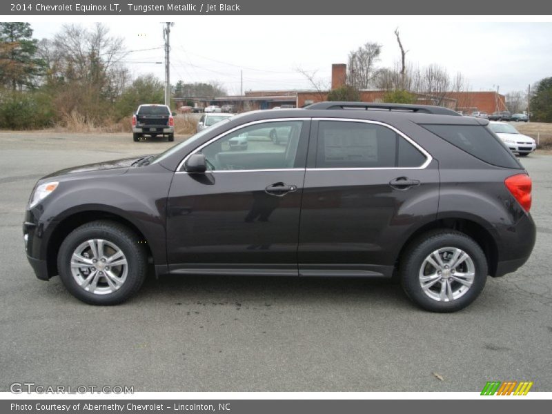 Tungsten Metallic / Jet Black 2014 Chevrolet Equinox LT