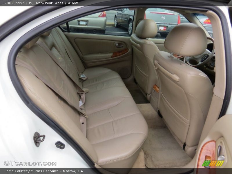 Rear Seat of 2003 I 35