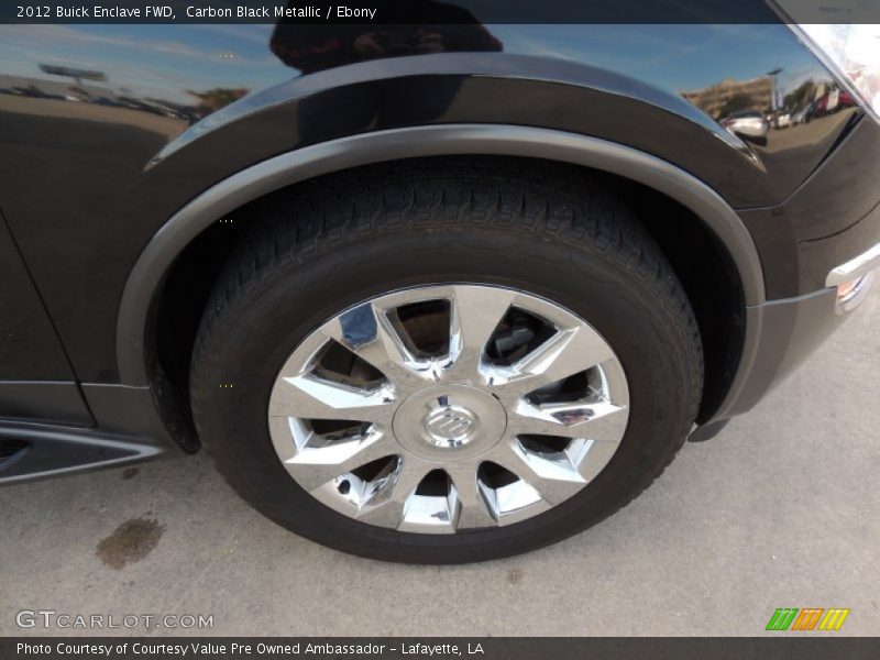 Carbon Black Metallic / Ebony 2012 Buick Enclave FWD