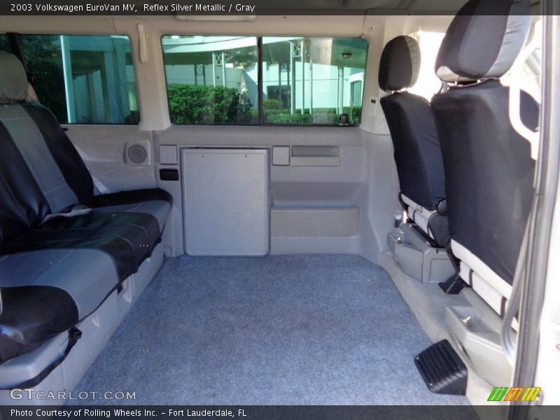 Reflex Silver Metallic / Gray 2003 Volkswagen EuroVan MV