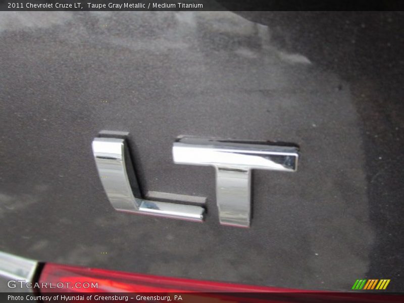 Taupe Gray Metallic / Medium Titanium 2011 Chevrolet Cruze LT
