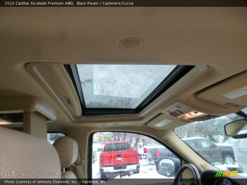 Black Raven / Cashmere/Cocoa 2010 Cadillac Escalade Premium AWD