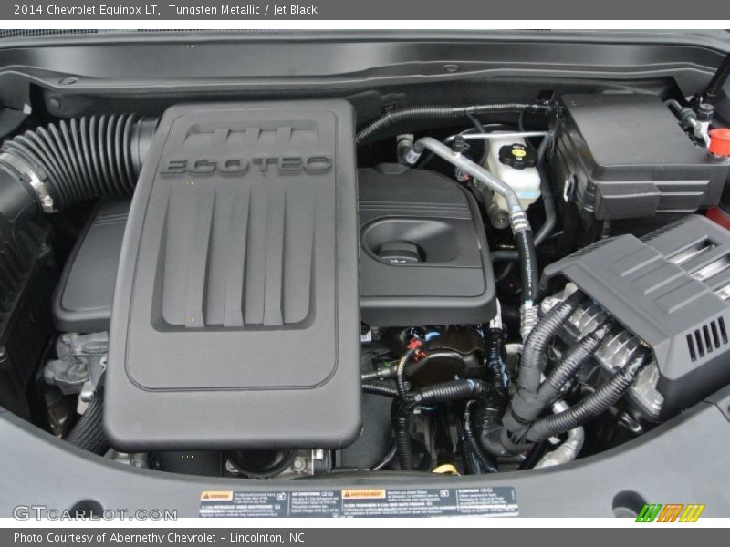 Tungsten Metallic / Jet Black 2014 Chevrolet Equinox LT