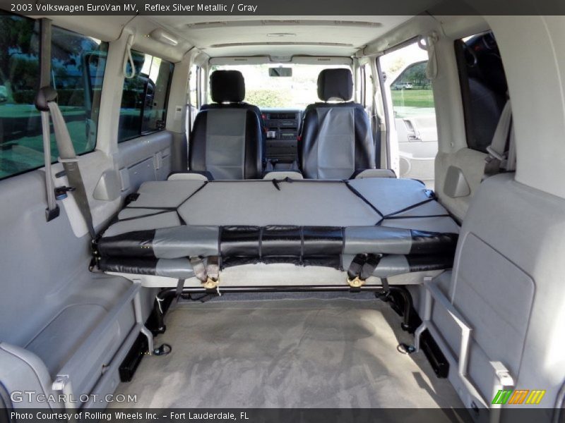 Reflex Silver Metallic / Gray 2003 Volkswagen EuroVan MV