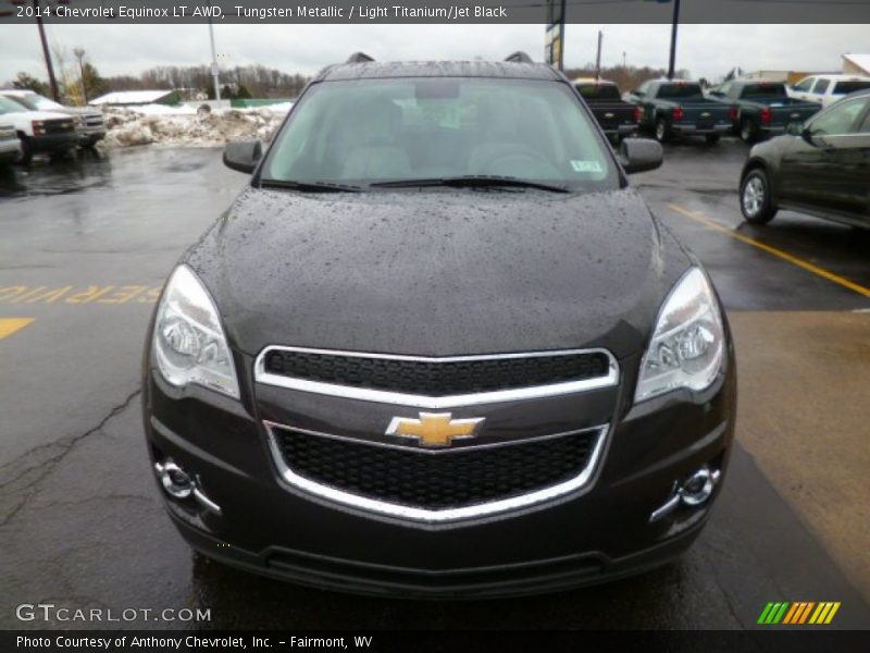 Tungsten Metallic / Light Titanium/Jet Black 2014 Chevrolet Equinox LT AWD