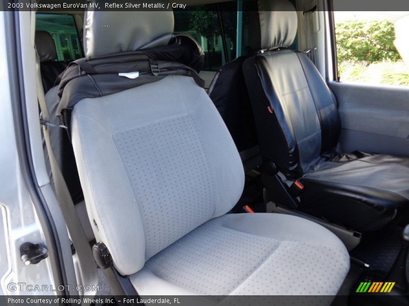 Reflex Silver Metallic / Gray 2003 Volkswagen EuroVan MV